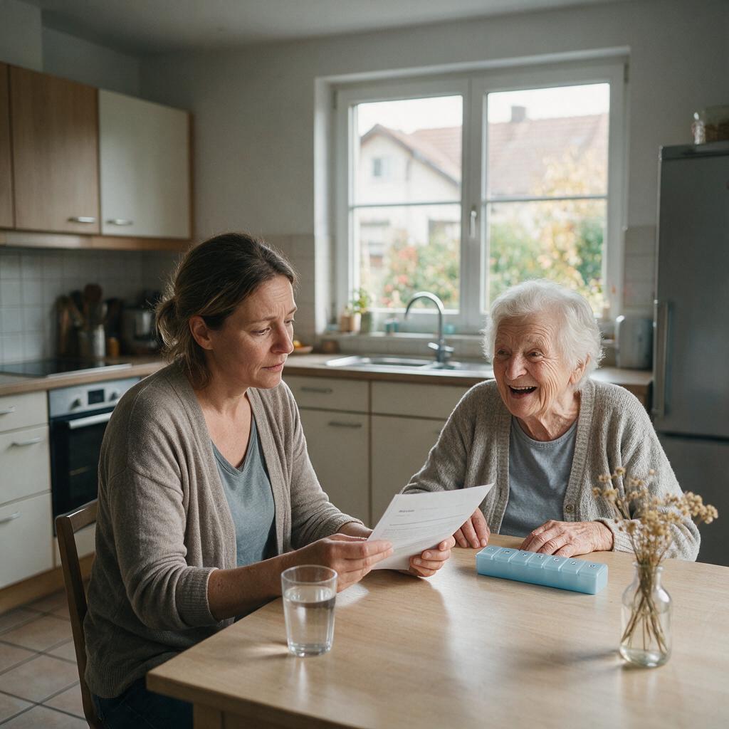Der eine gute Moment, der alles kostet: Ihr Angehöriger vergisst den Herd, verwechselt Tabletten — aber als der Gutachter kommt, sagt er: „Ich komme gut zurecht."