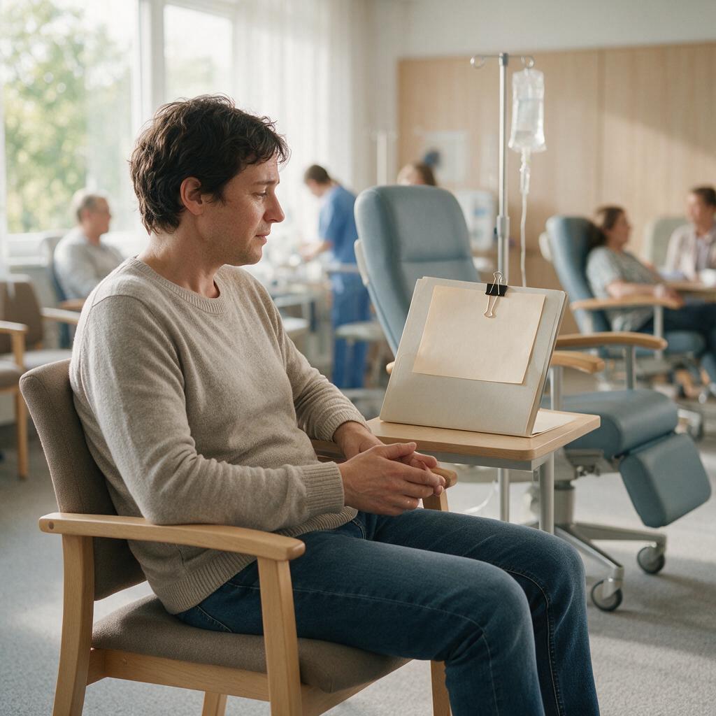 Die Spezialtherapie, die im Genehmigungsstau feststeckt: Nach Jahren erfolgloser Standardtherapien empfiehlt die Fachambulanz ein Biologikum. Die Kasse prüft — und Ihre Krankheit wartet nicht.